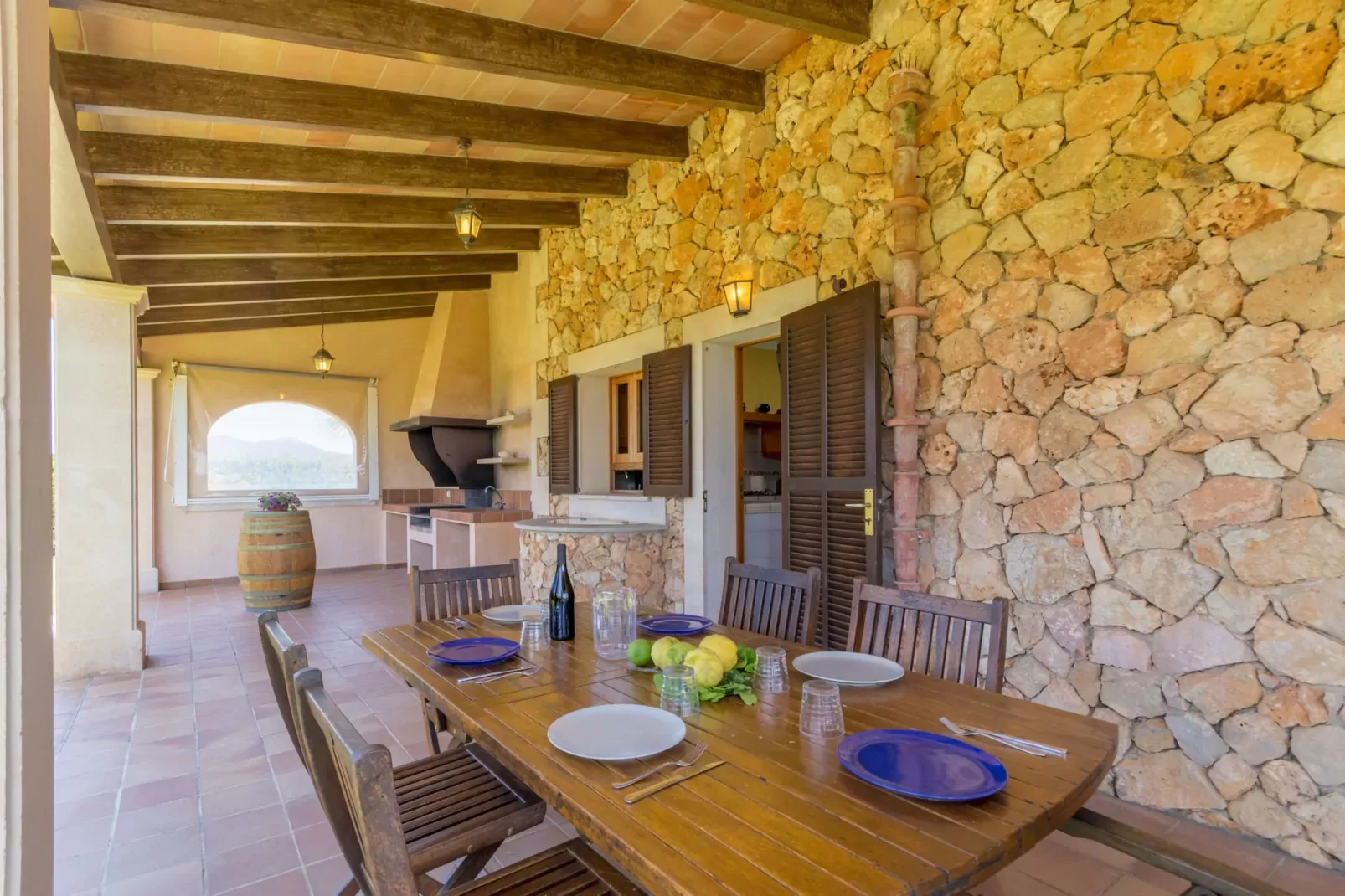 S'hort d'Or, Finca 5StarsHome Mallorca-Terrasbalkon