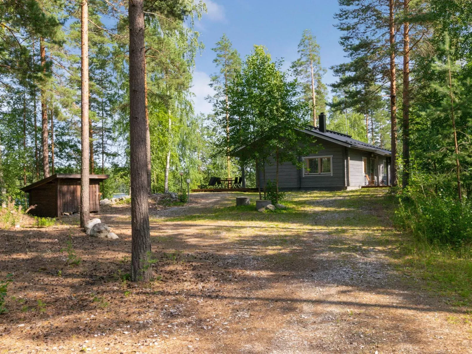 Hot pool cottage iitu-Buiten