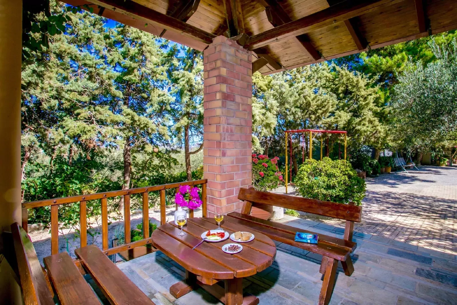 Villa Agapi-Terrasbalkon