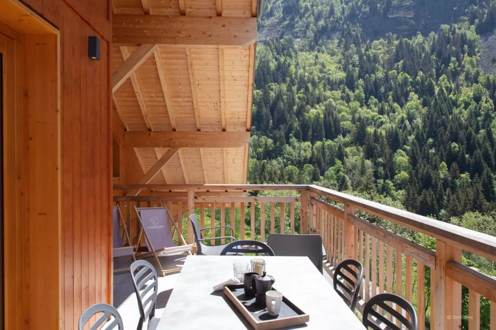 VAUJANY Edelweiss-A48P-Terrasbalkon