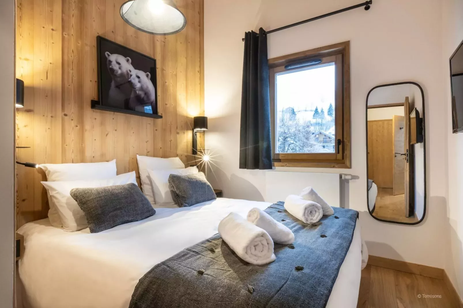 CHAPELLE DABONDANCE Le Flocon Blanc A26S-Slaapkamer