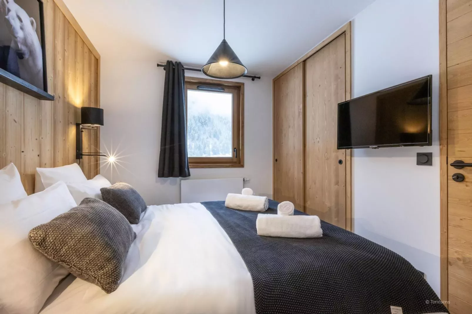 CHAPELLE DABONDANCE Le Flocon Blanc A38S-Slaapkamer