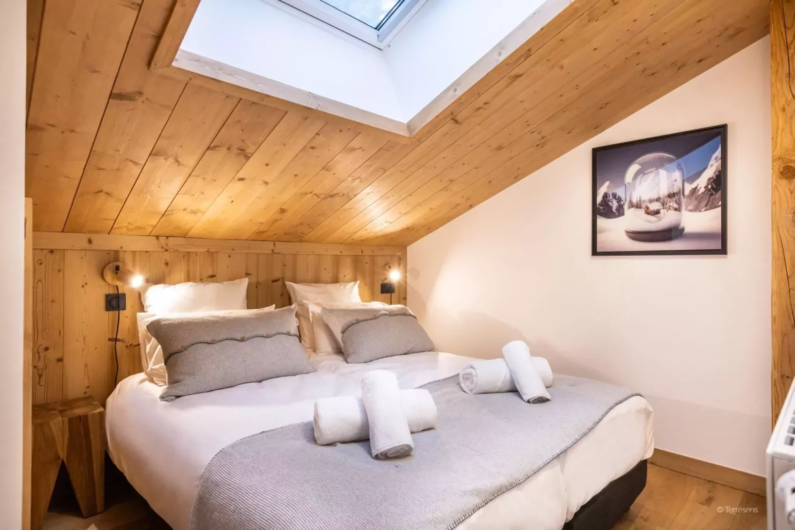 CHAPELLE DABONDANCE Le Flocon Blanc A50P-Slaapkamer