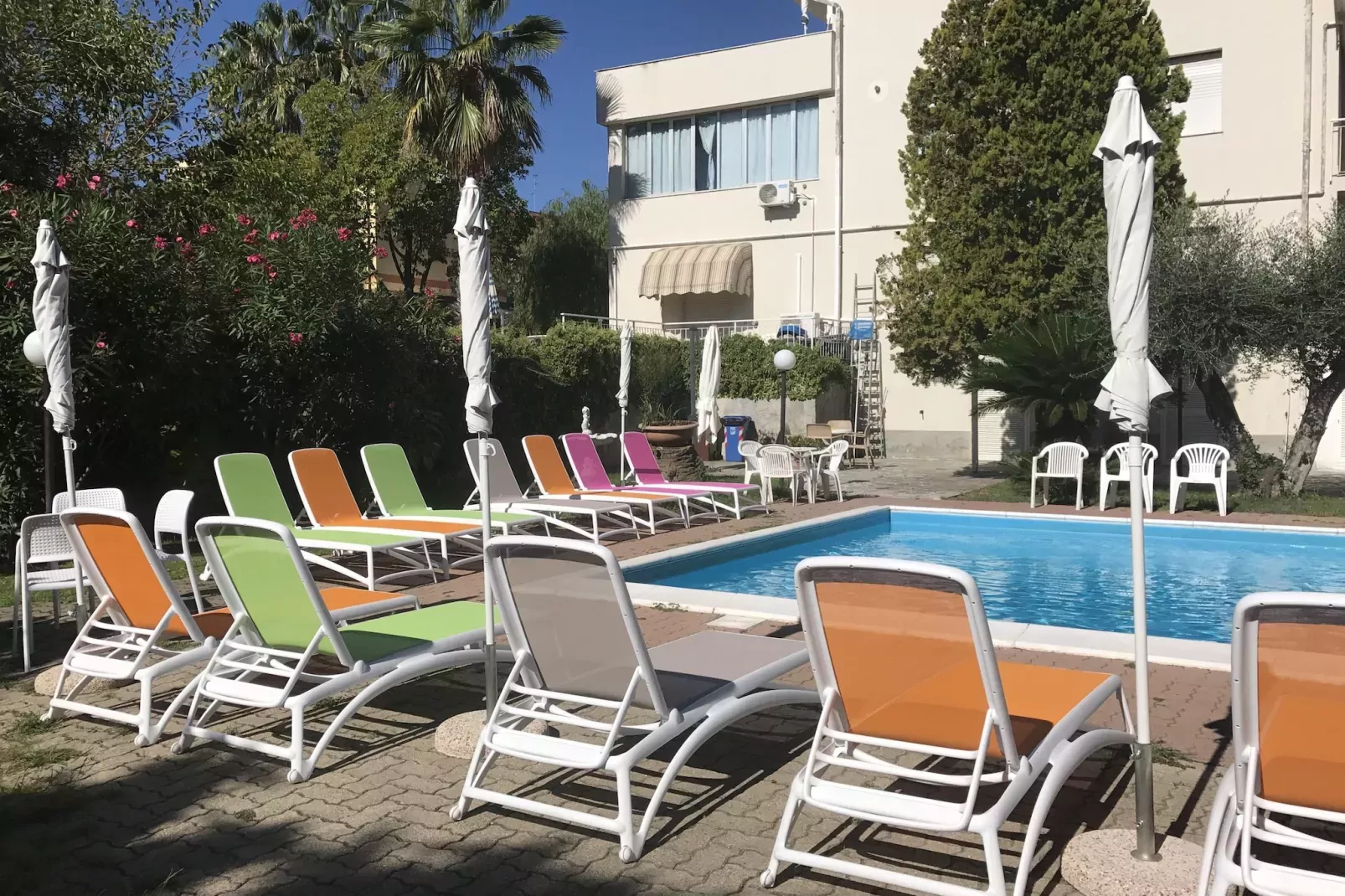Residence Villa Paola TWO-ROOM APT 4 PAX  2 CHD - B421-Zwembad