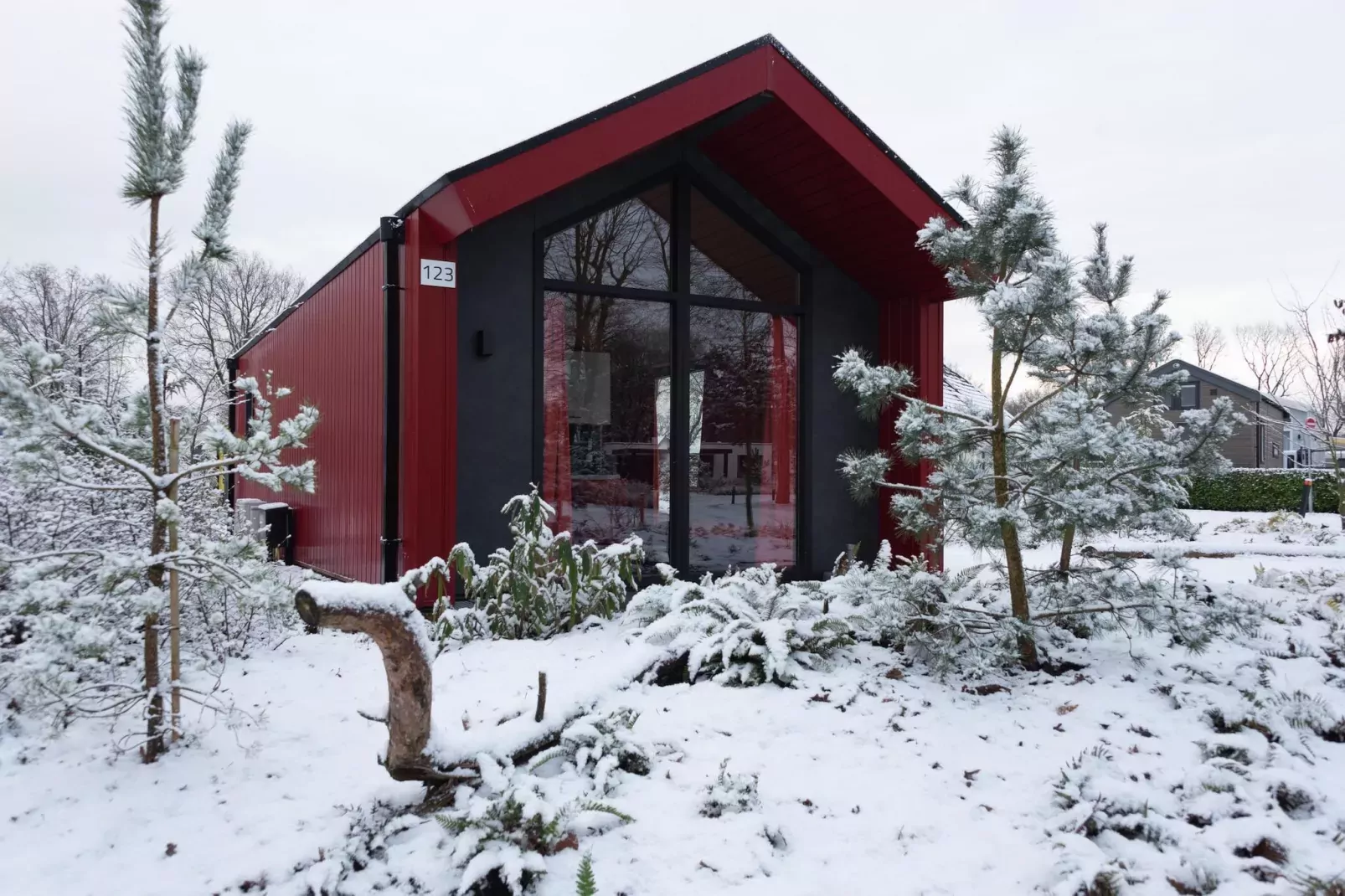 Jachtchalet | 2 - 4 pers-Exterieur winter