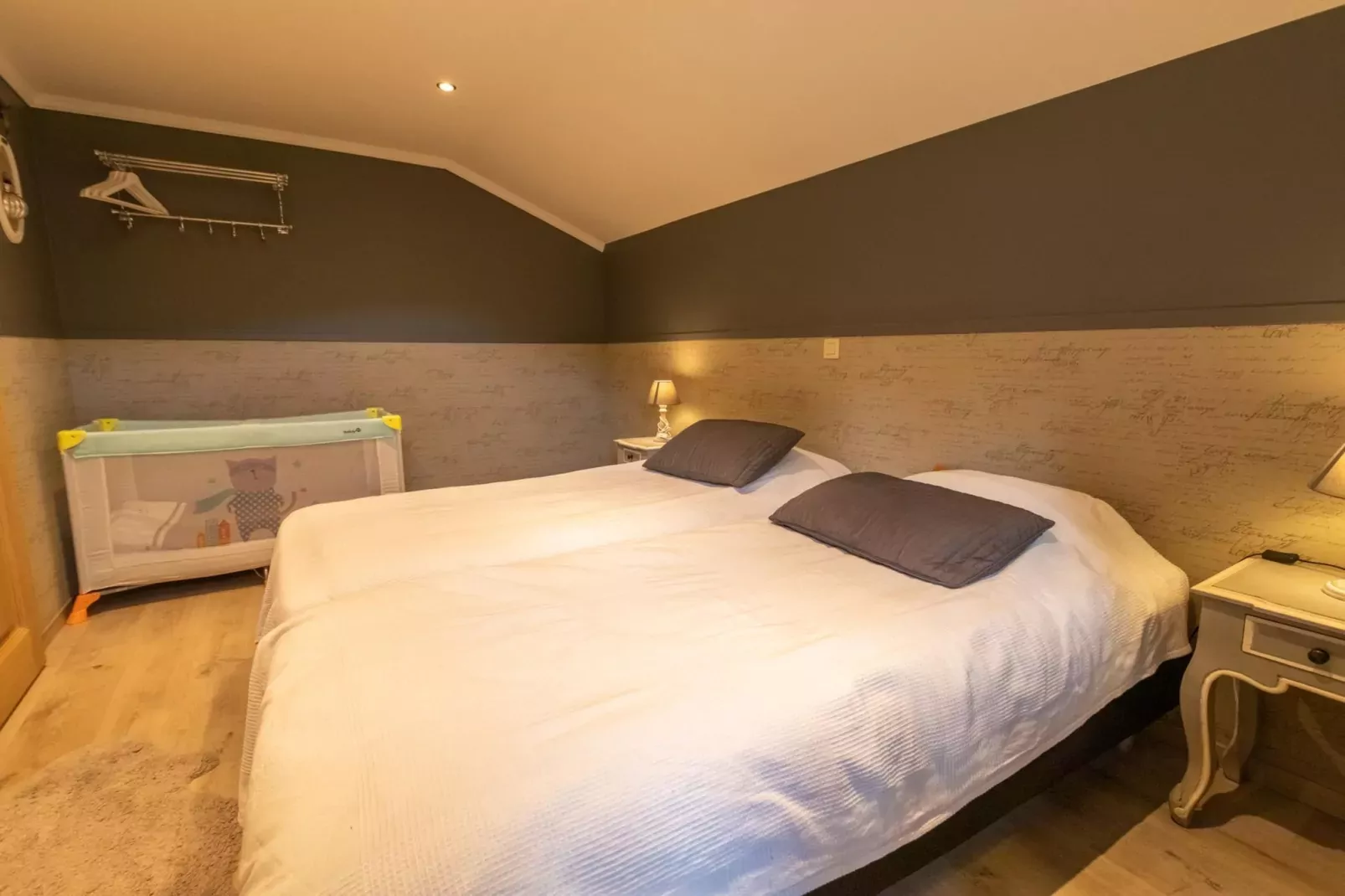 Appartement Ferme Simon-Slaapkamer
