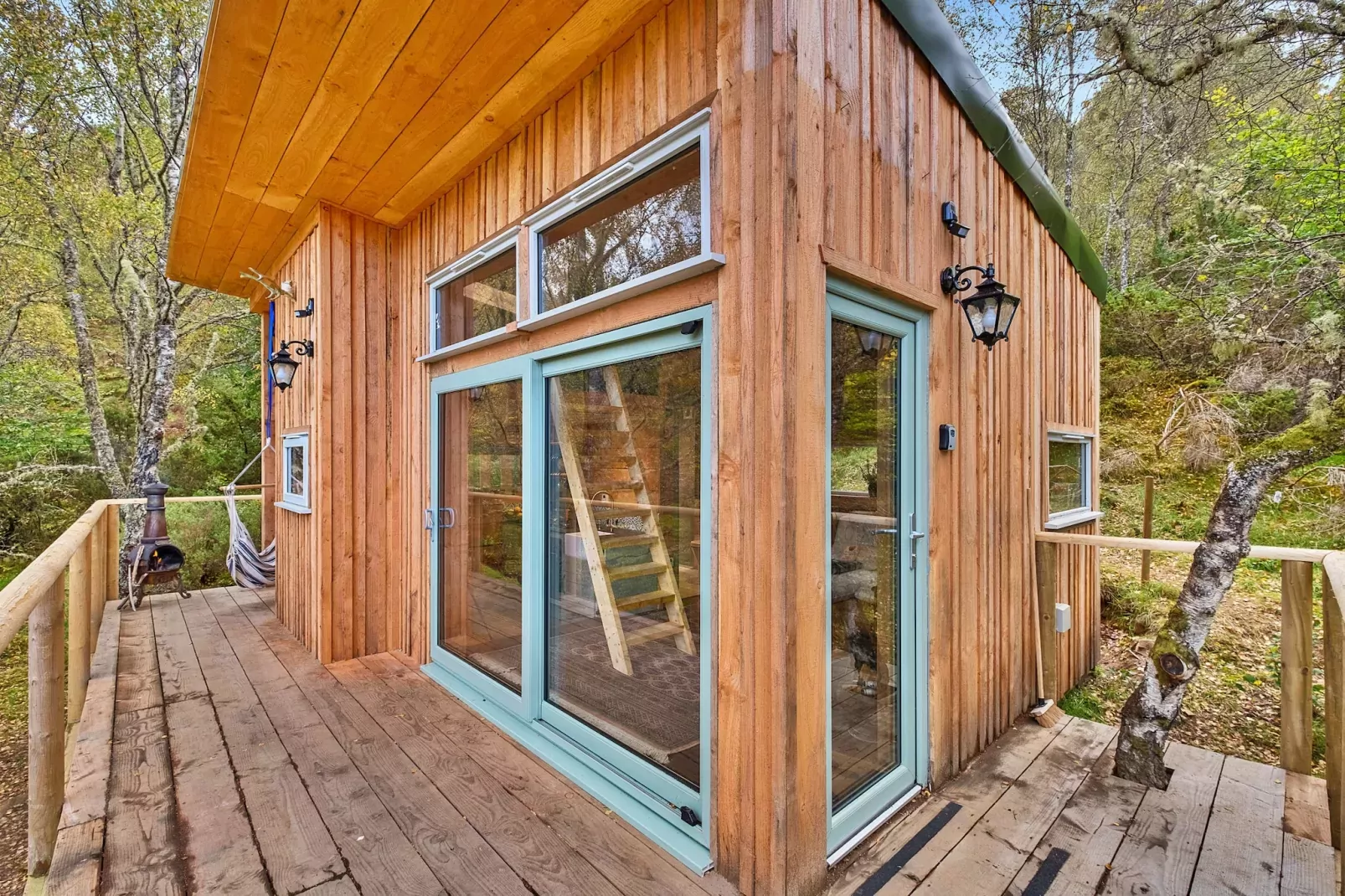 Cosagach Falls Cabin-Buitenlucht