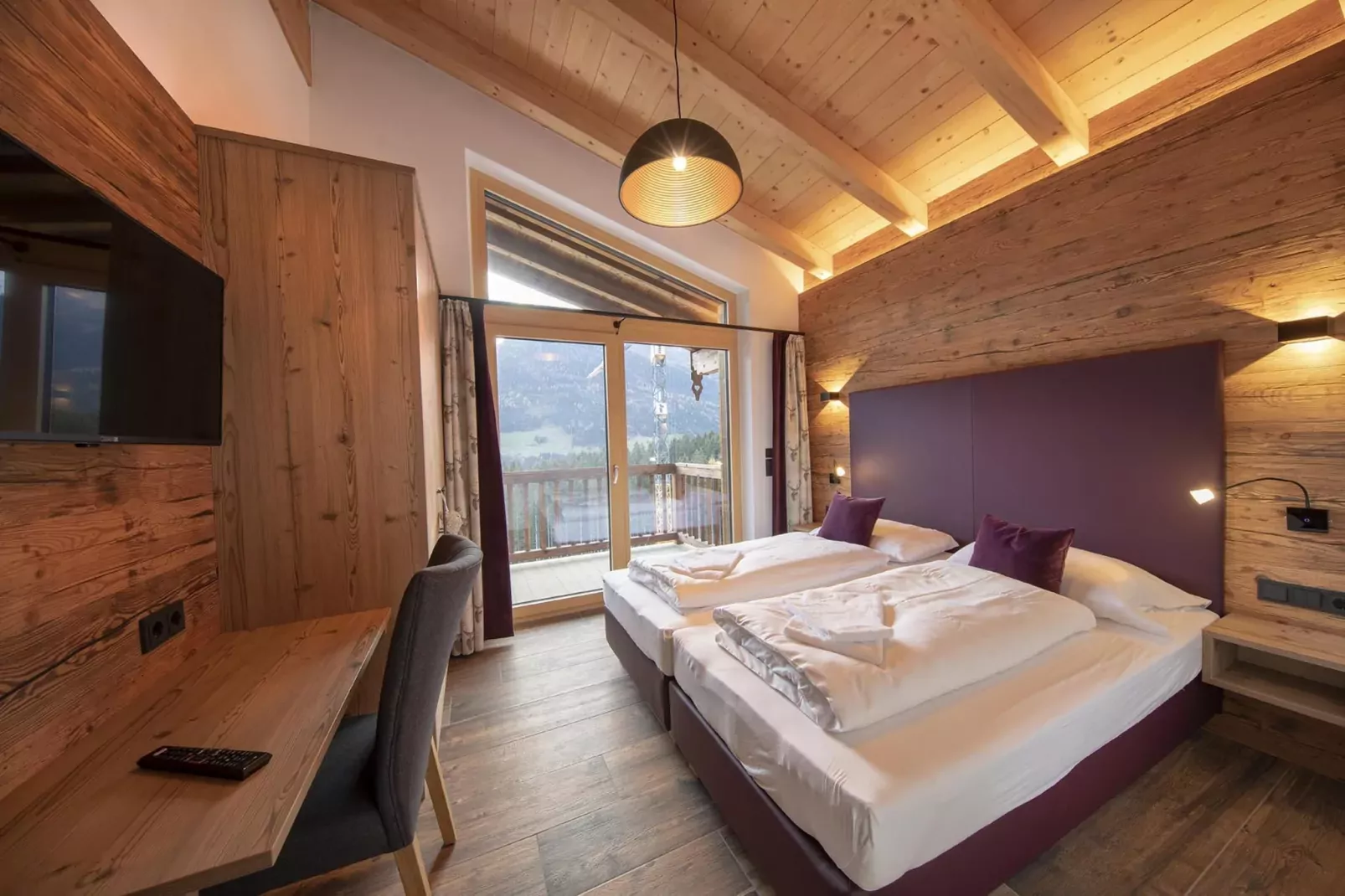 Nationalpark Chalet Glockhaus-Slaapkamer