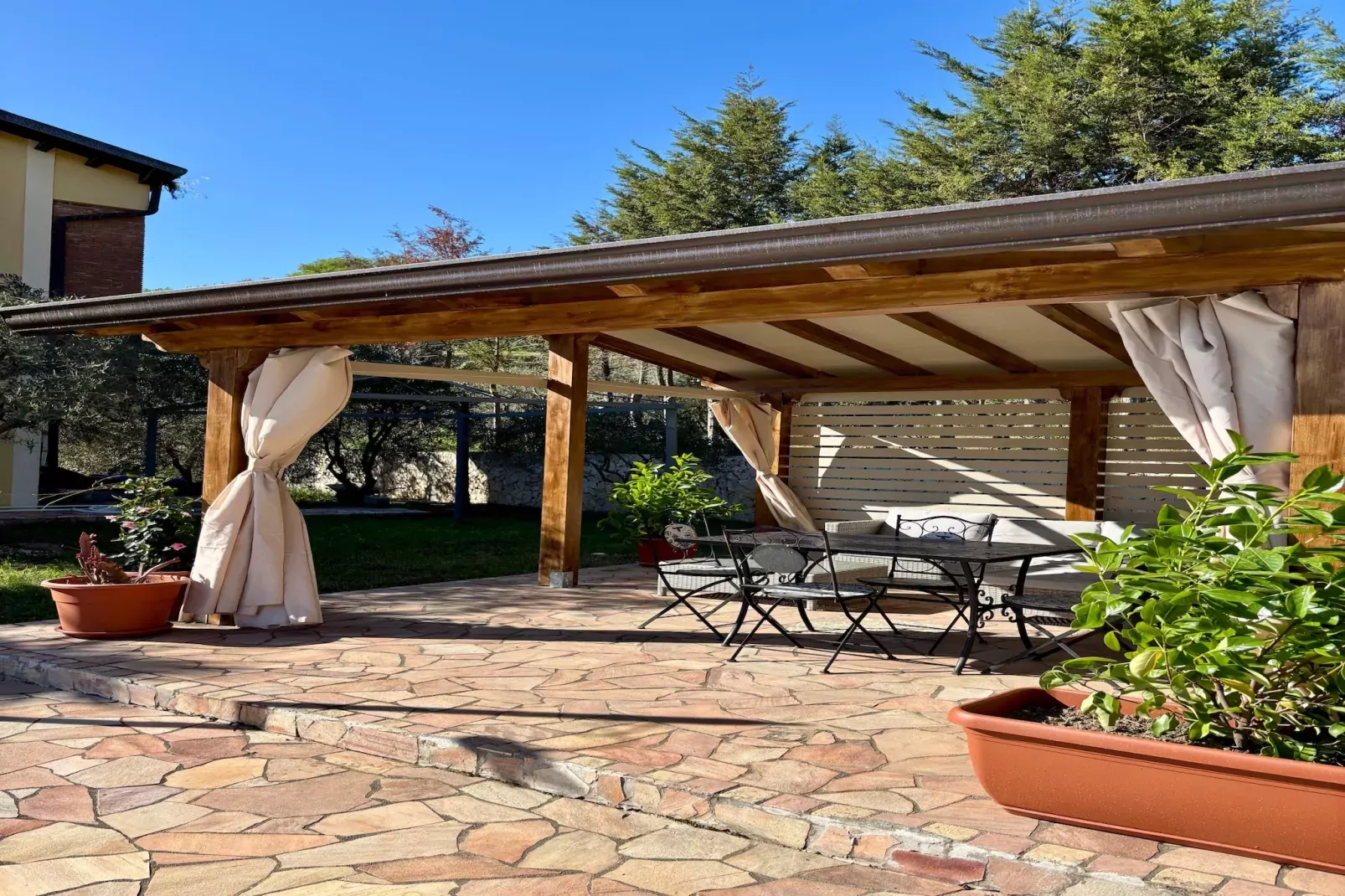 Ferienhaus Francavilla di Sicilia  Villa Uliveto-Terrasbalkon