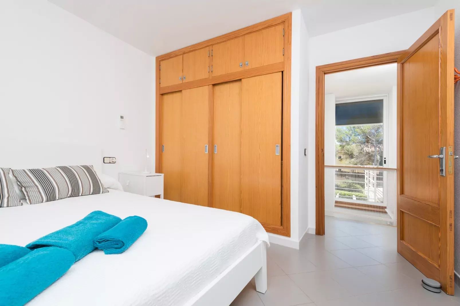Can Roig (caldes)-Slaapkamer