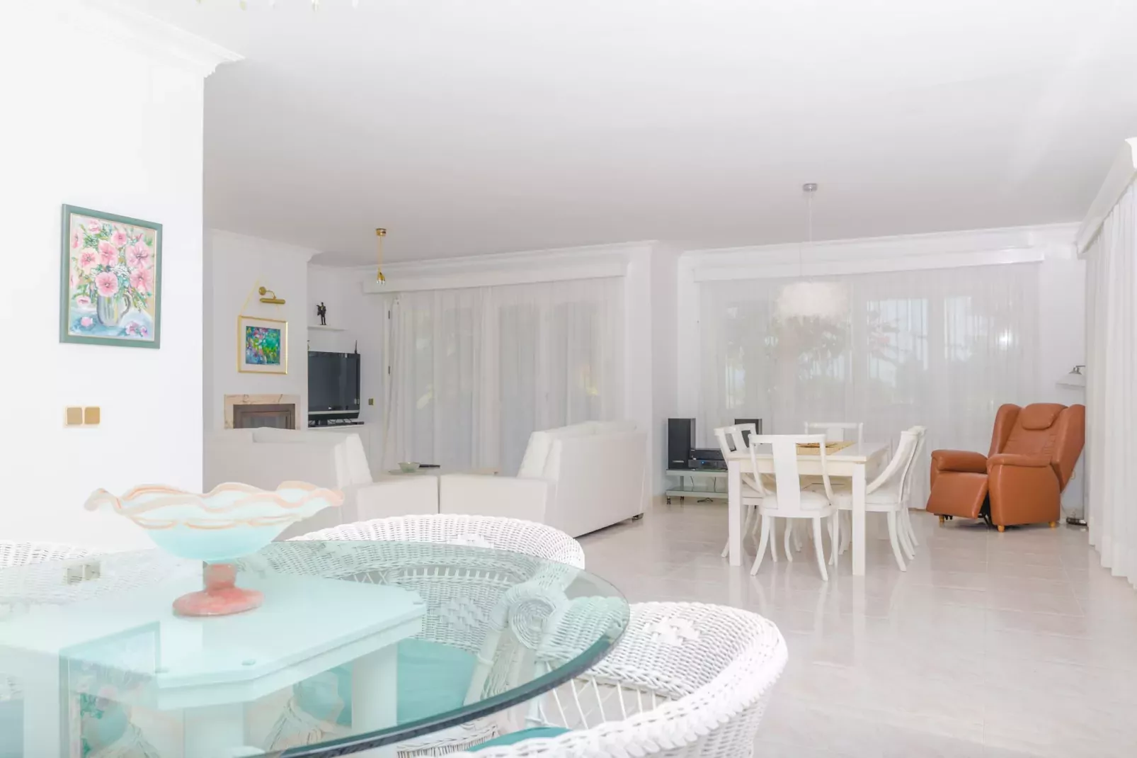 Casa Bonita (ses Salines)-Eetkamer