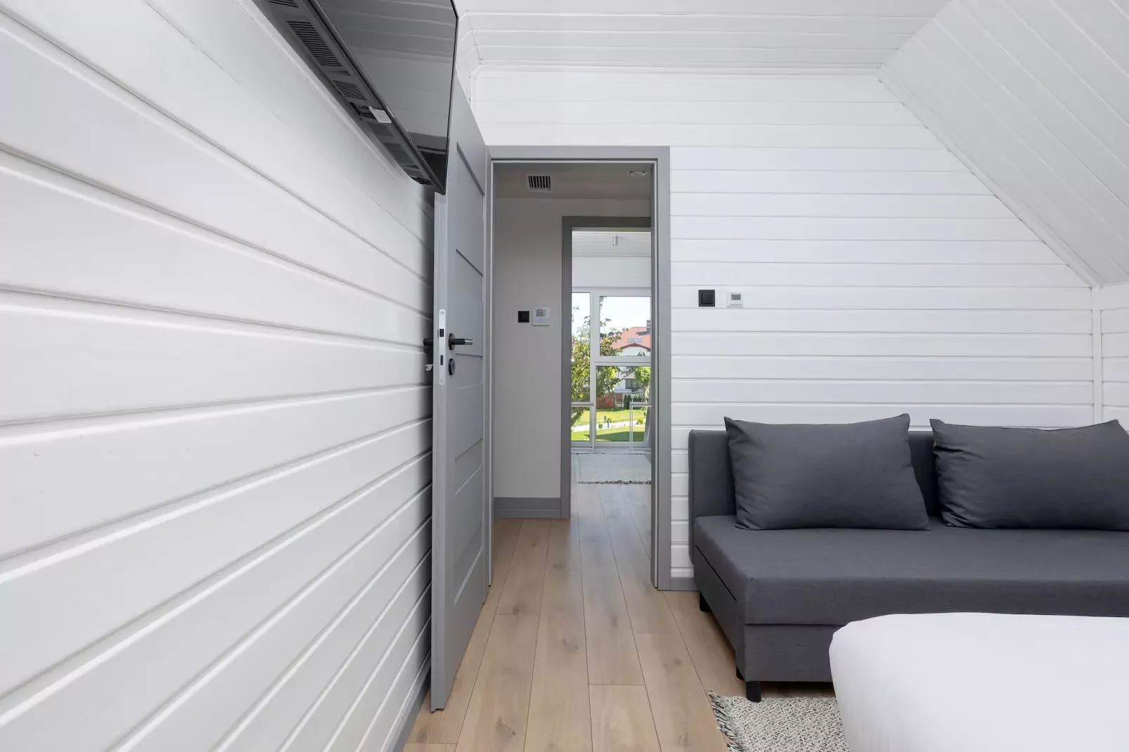 Villa Hoff Ferienhäuser Domek 3 Pers-Slaapkamer