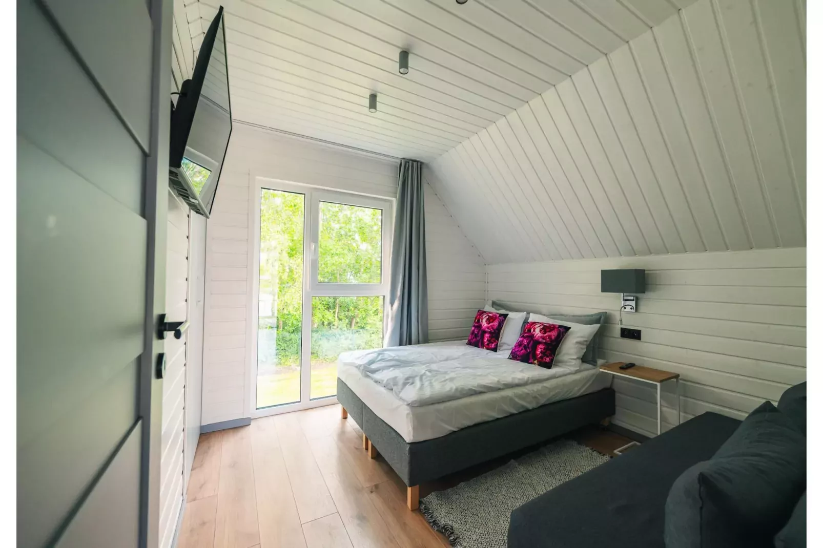 Villa Hoff Ferienhäuser Domek 5 Pers-Slaapkamer