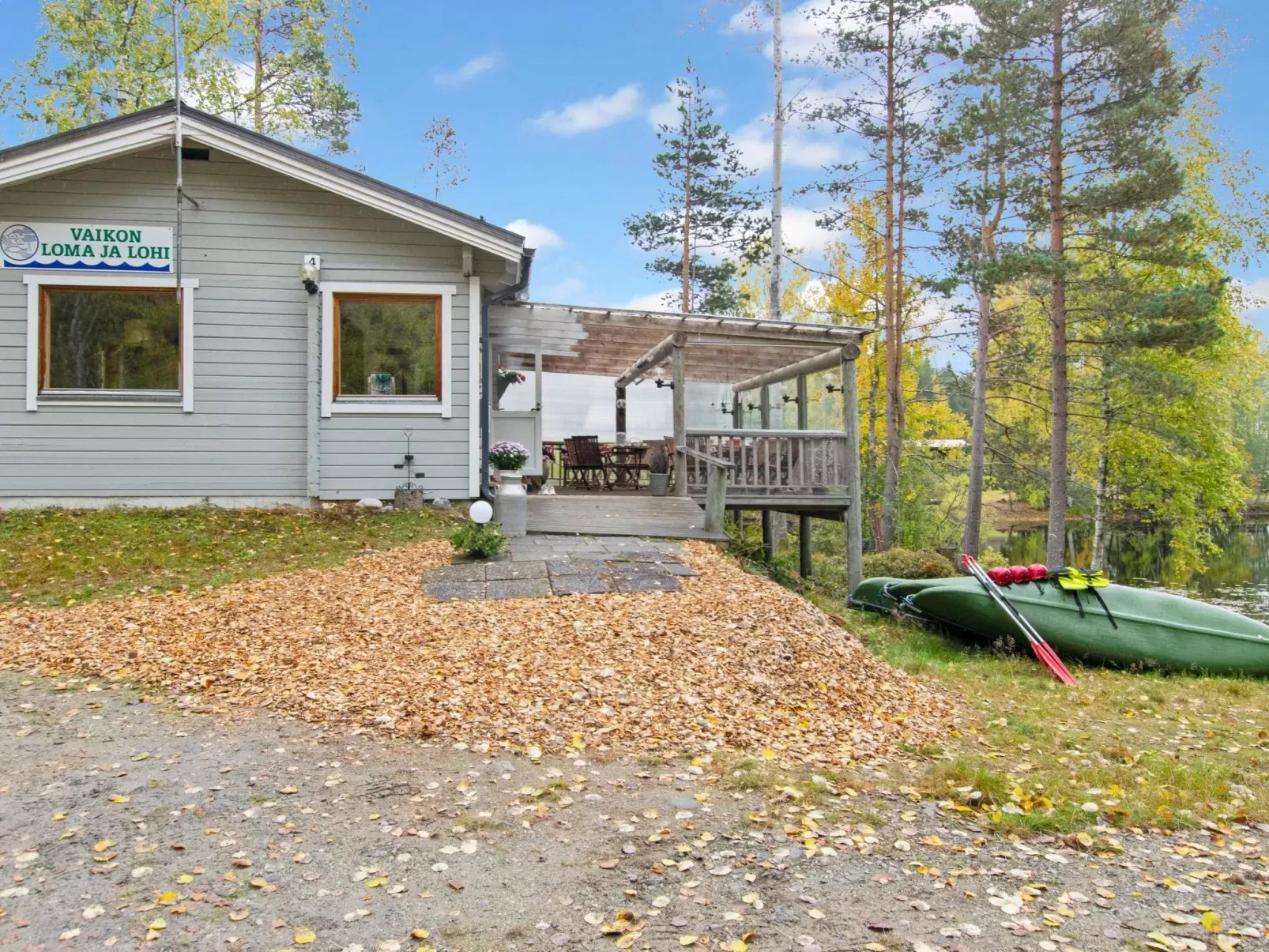 Jussinlahti, vaikon loma 6-Buiten