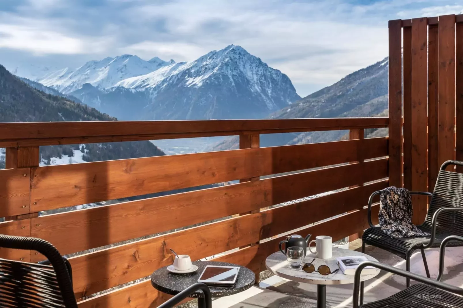 VAUJANY Le Saphir-A38P-Terrasbalkon