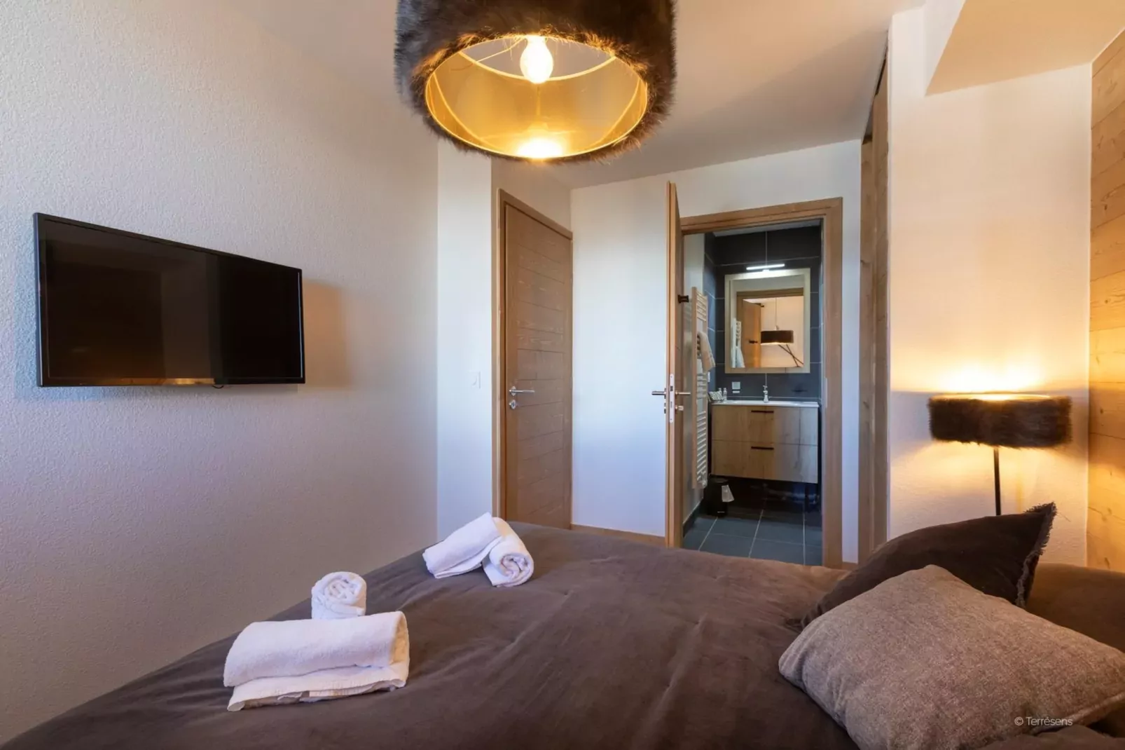 LES DEUX ALPES Neige et Soleil -A38S-Slaapkamer