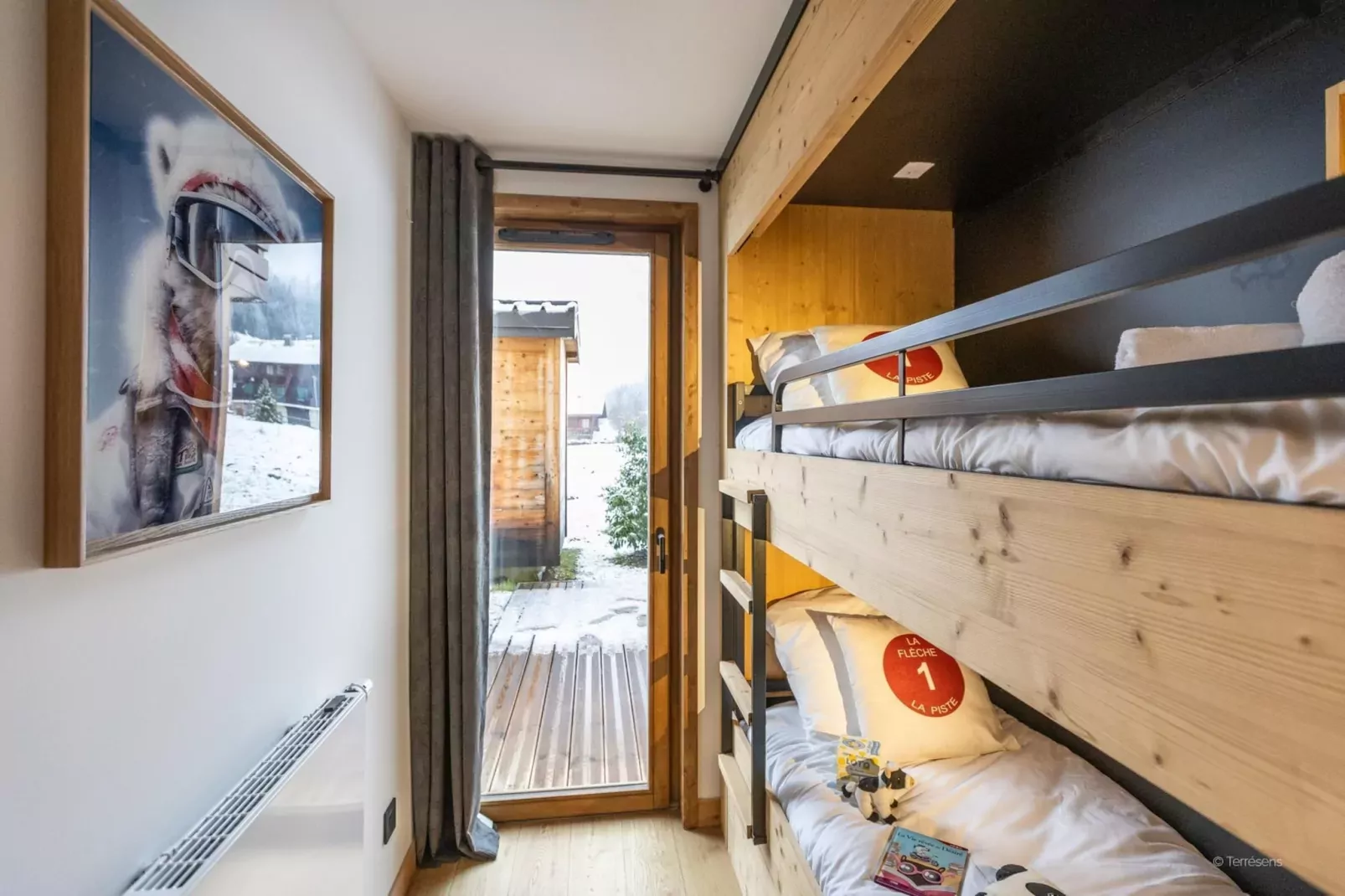 CHAPELLE DABONDANCE Le Flocon Blanc A38S-Slaapkamer