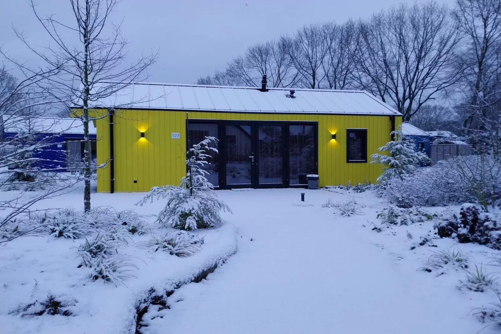 Jachtchalet | 2 - 4 pers-Exterieur winter