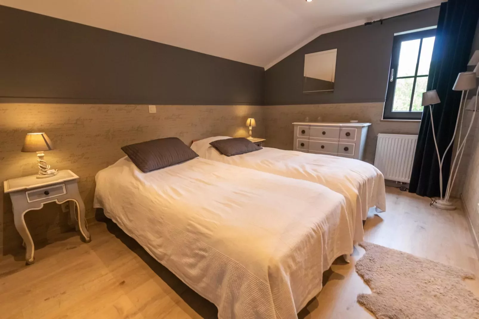Appartement Ferme Simon-Slaapkamer
