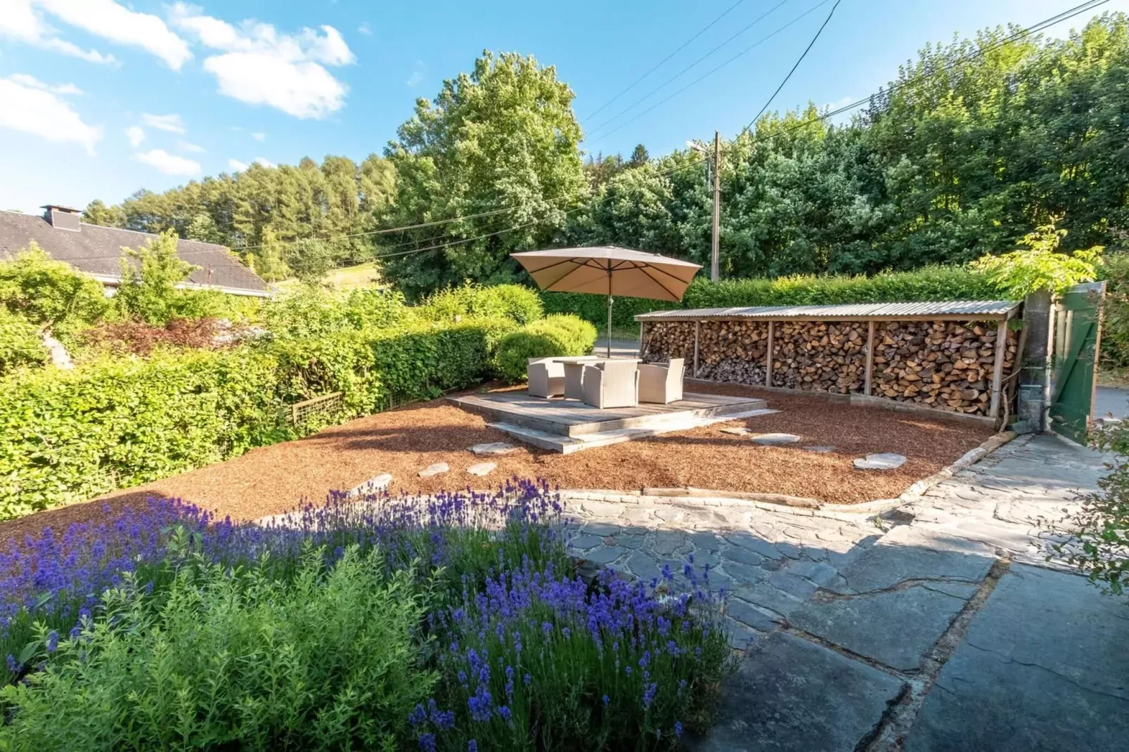 Maison Ardennaise-Tuinen zomer