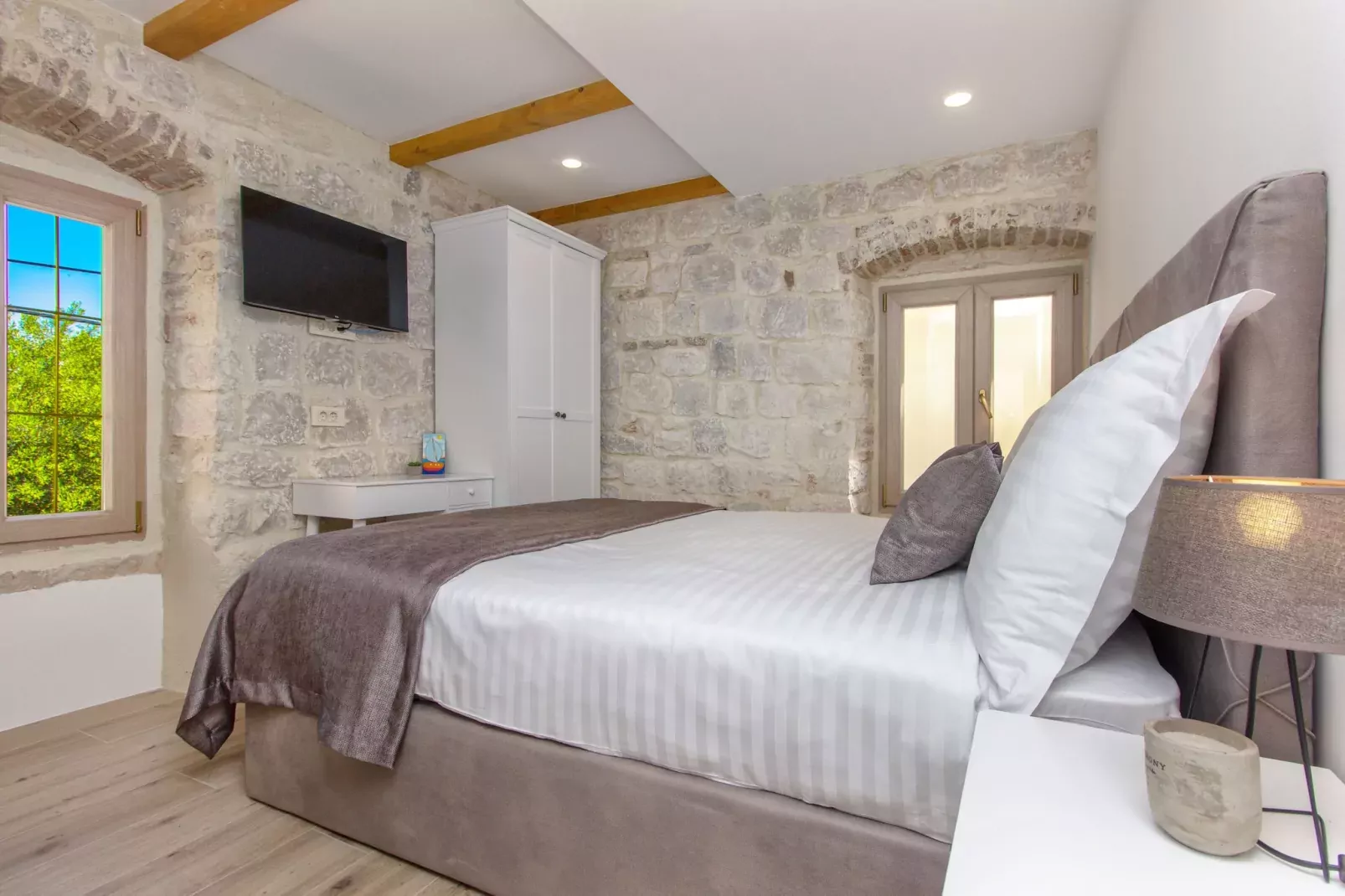 Stone House Trogir-Slaapkamer