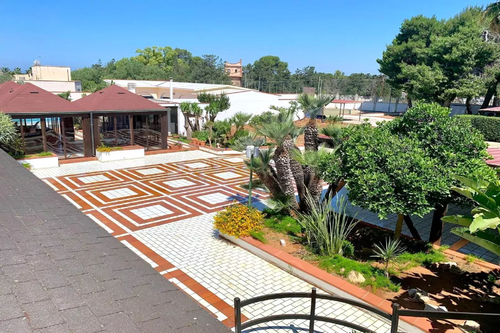 Villa Teresa-Tuinen zomer