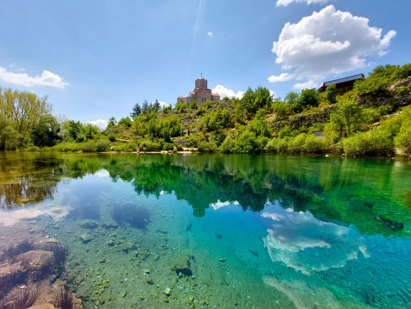 Escape on lake-Omgeving