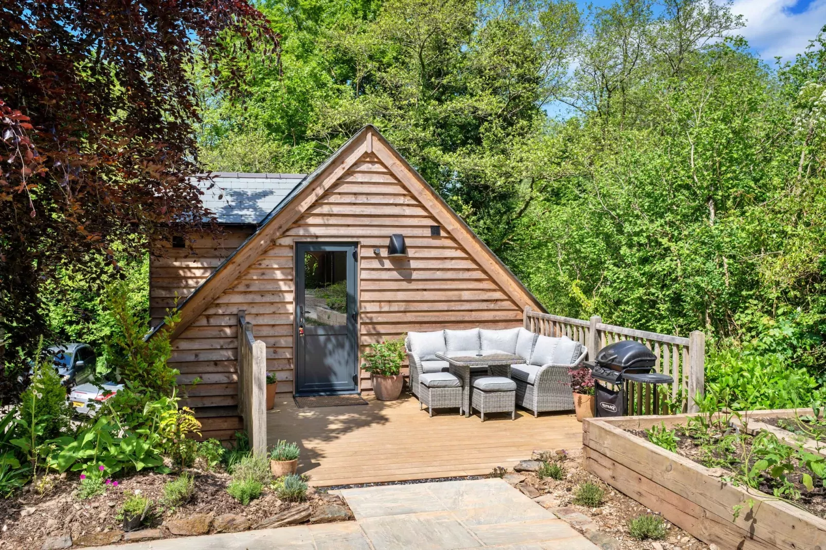 Dingles Farm Annexe-Buitenlucht