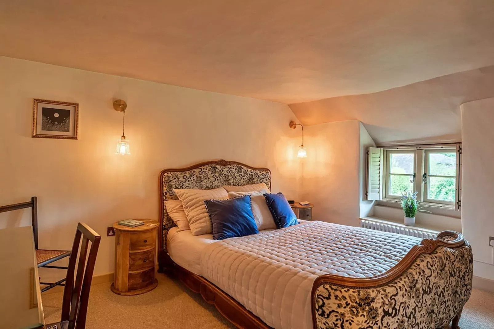 The Thatch at Winterborne Houghton-Slaapkamer
