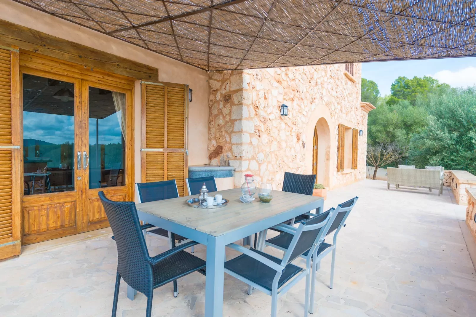 Casa Puig De Na Franquesa-Terrasbalkon