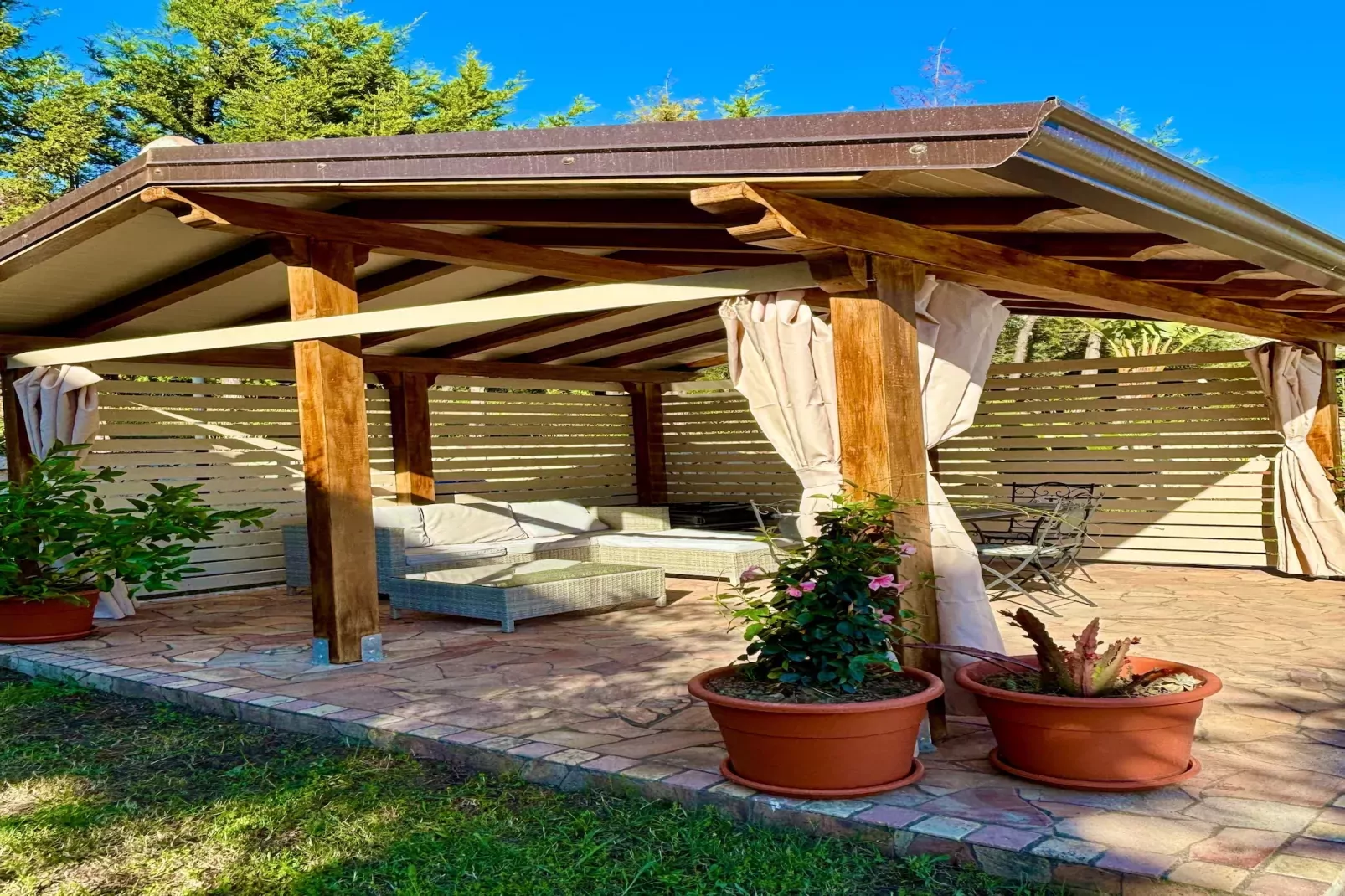 Ferienhaus Francavilla di Sicilia  Villa Uliveto-Terrasbalkon
