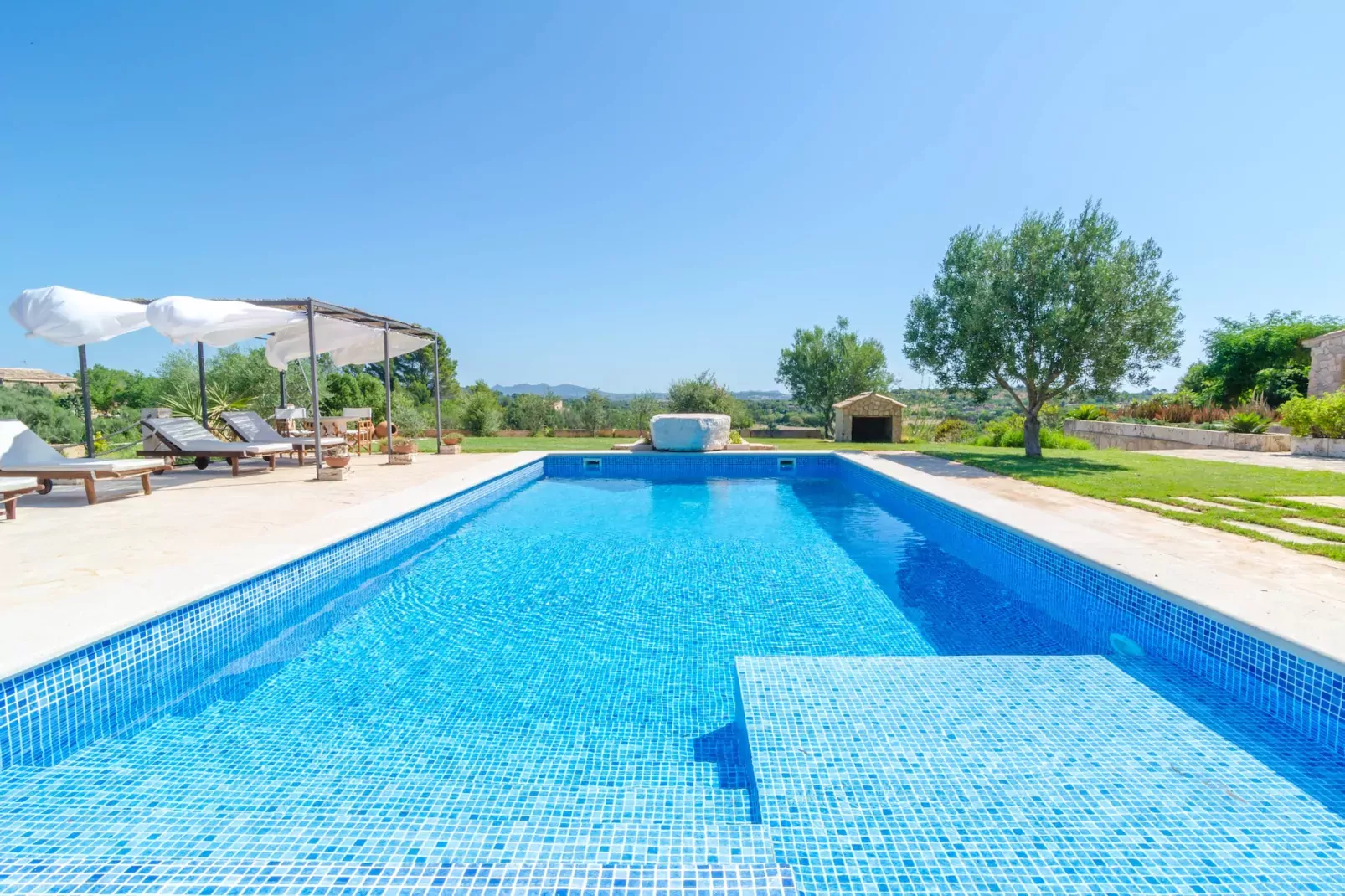Finca Son Colom-Zwembad