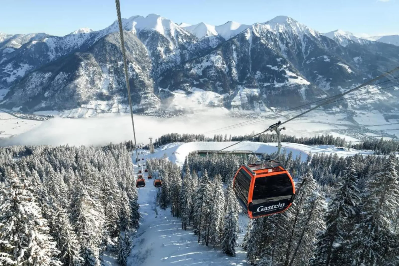 HB3CP Haus Bergblick-Gebied winter 20km