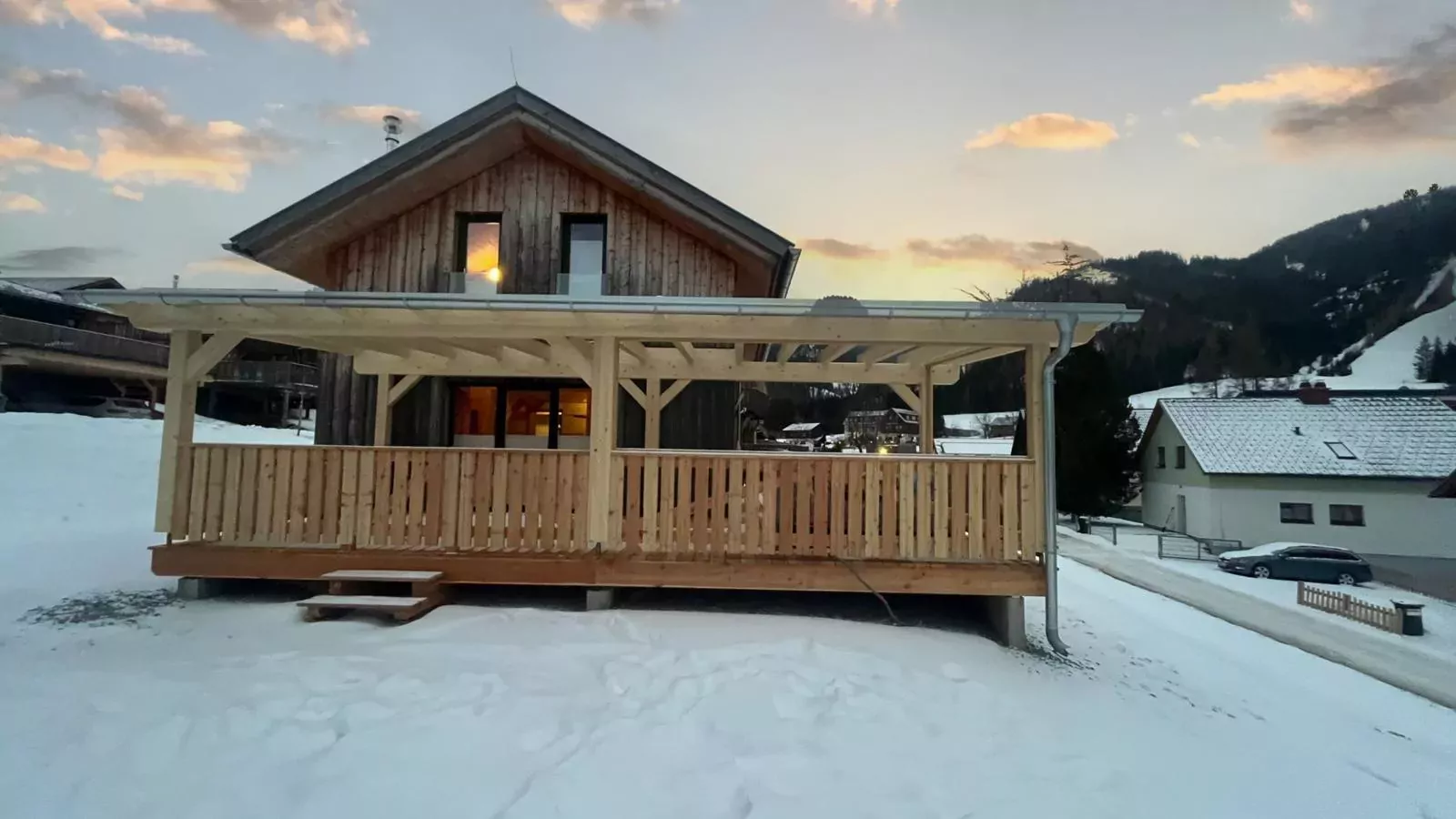 Spatzennest-Exterieur winter