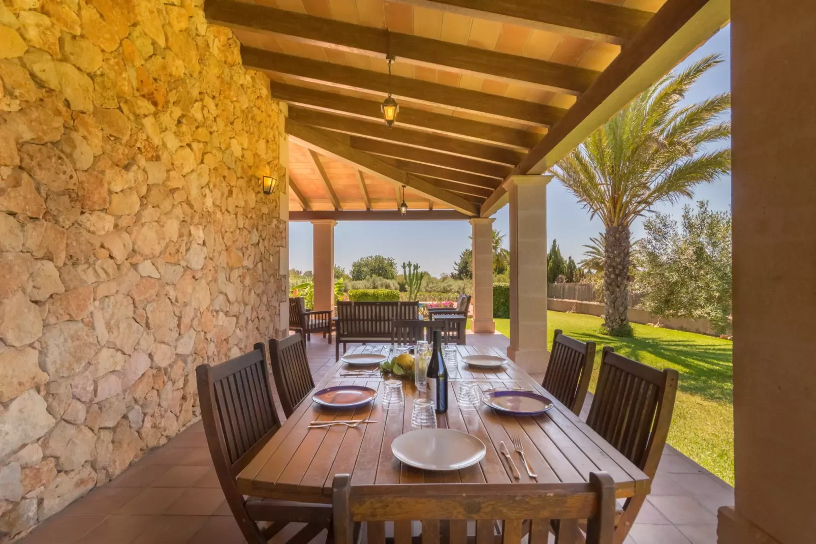 S'hort d'Or, Finca 5StarsHome Mallorca-Terrasbalkon