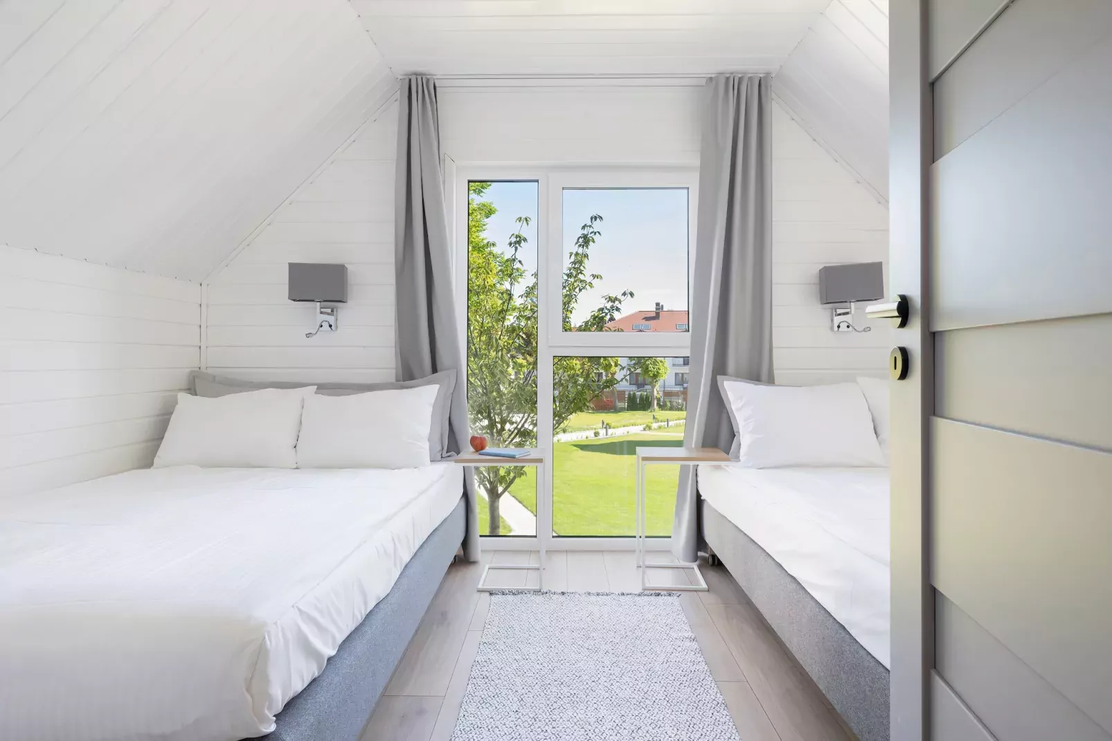 Villa Hoff Ferienhäuser Domek 5 Pers-Slaapkamer