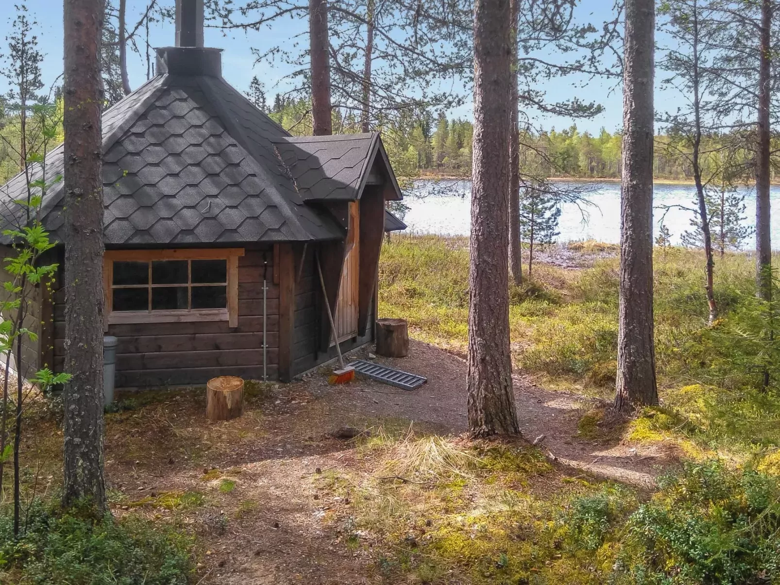 Honkapirtti, vuotunki-Buiten
