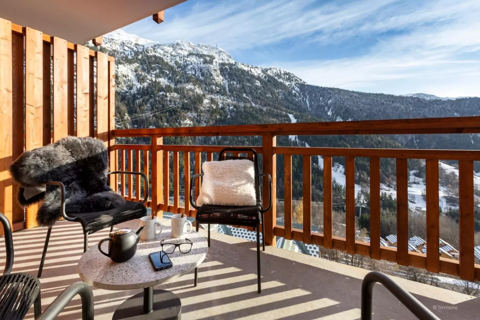 VAUJANY Le Saphir-A36P-Terrasbalkon