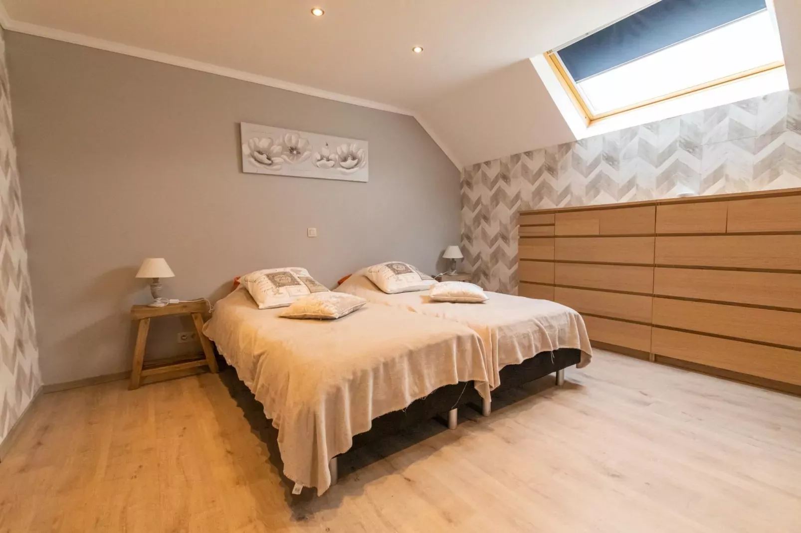 Appartement Ferme Simon-Slaapkamer