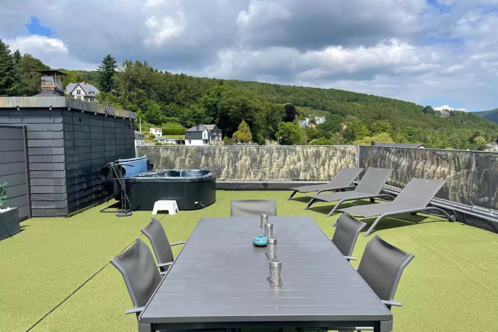 Rooftop Bleu-Terrasbalkon