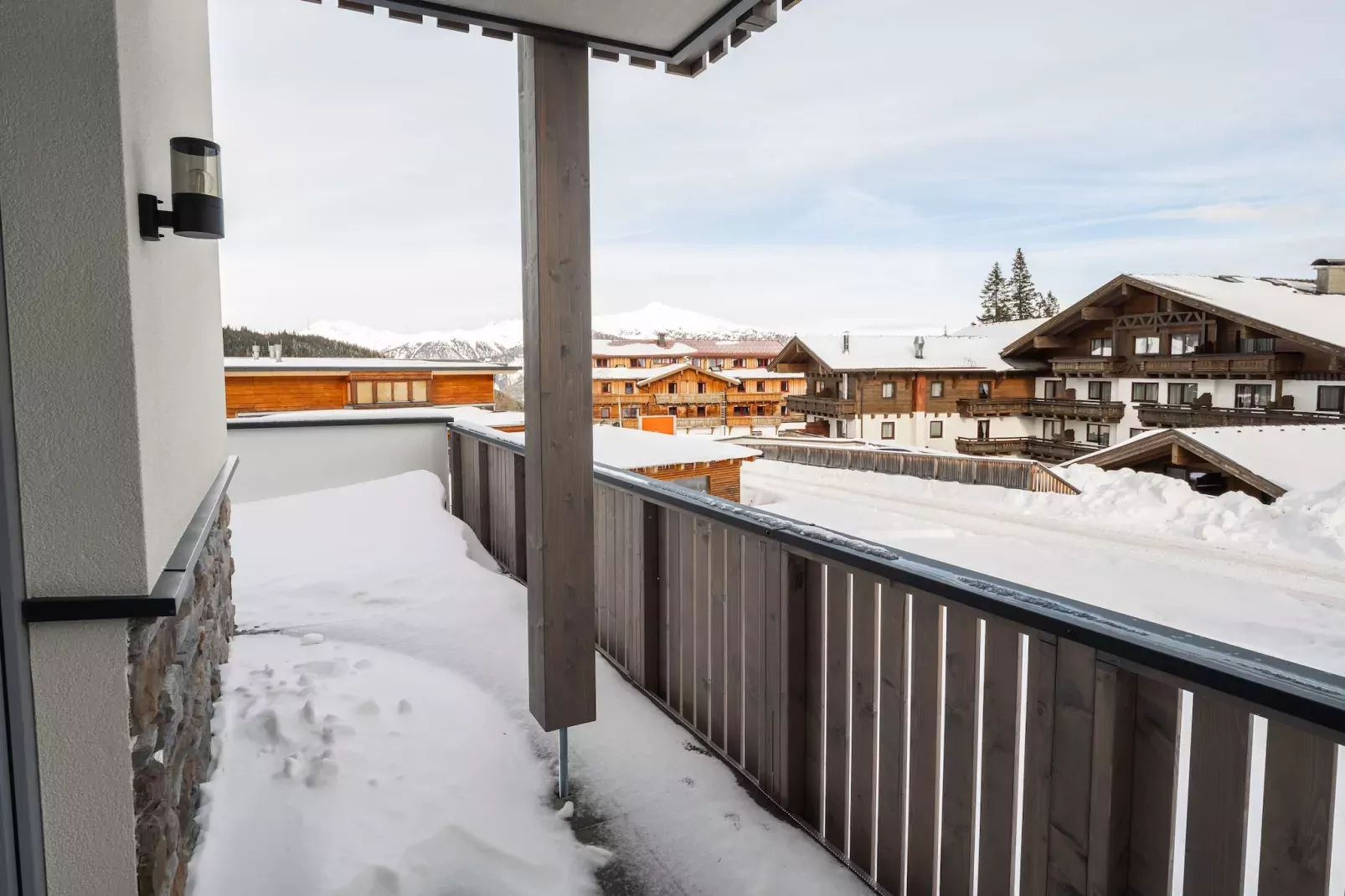 Comfort Three-bedroom Apartment – KA3C-Uitzicht winter