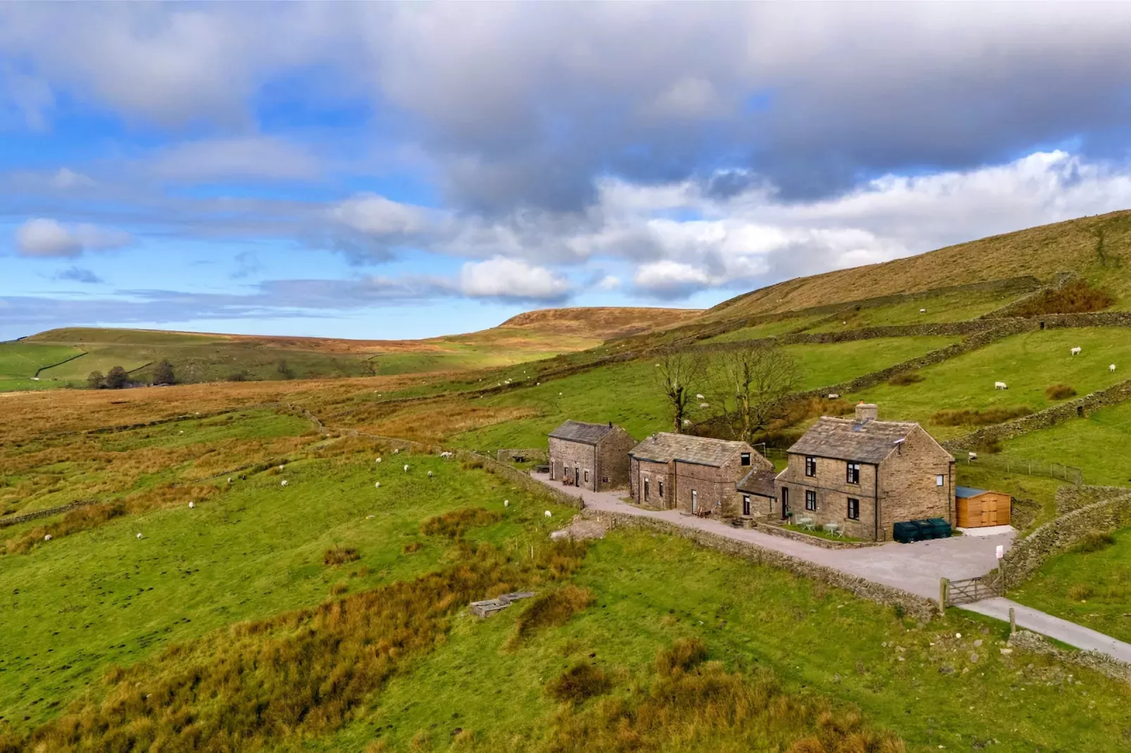 The Cottages Collection at Blackclough Farm-Tuinen zomer