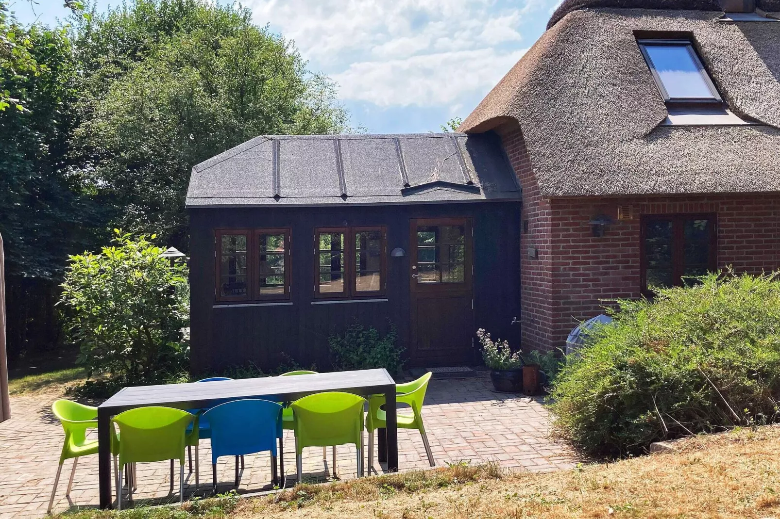 Gezellig vakantiehuis in Struer vlak bij het strand-Buitenlucht