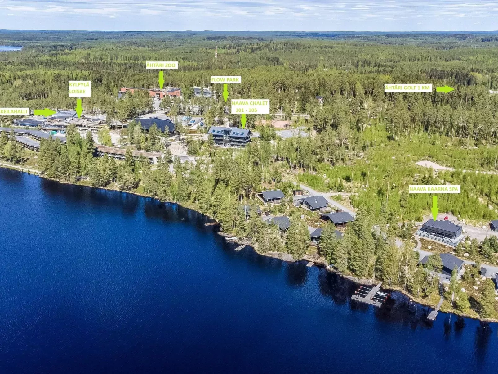 Naava kaarna spa-Buiten