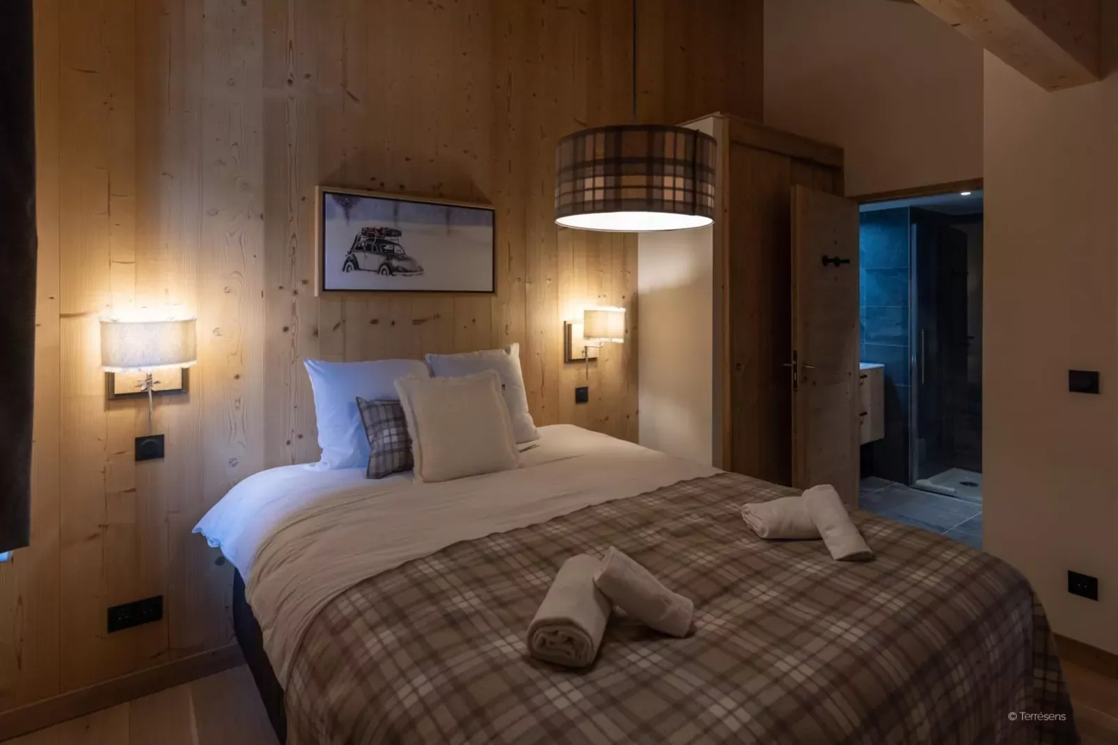 SERRE CHEVALIER Le Cristal Lodge-A40S-Slaapkamer