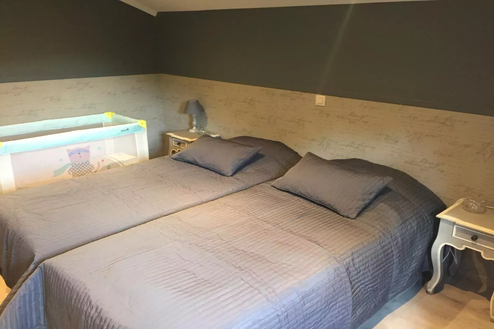Appartement Ferme Simon-Slaapkamer