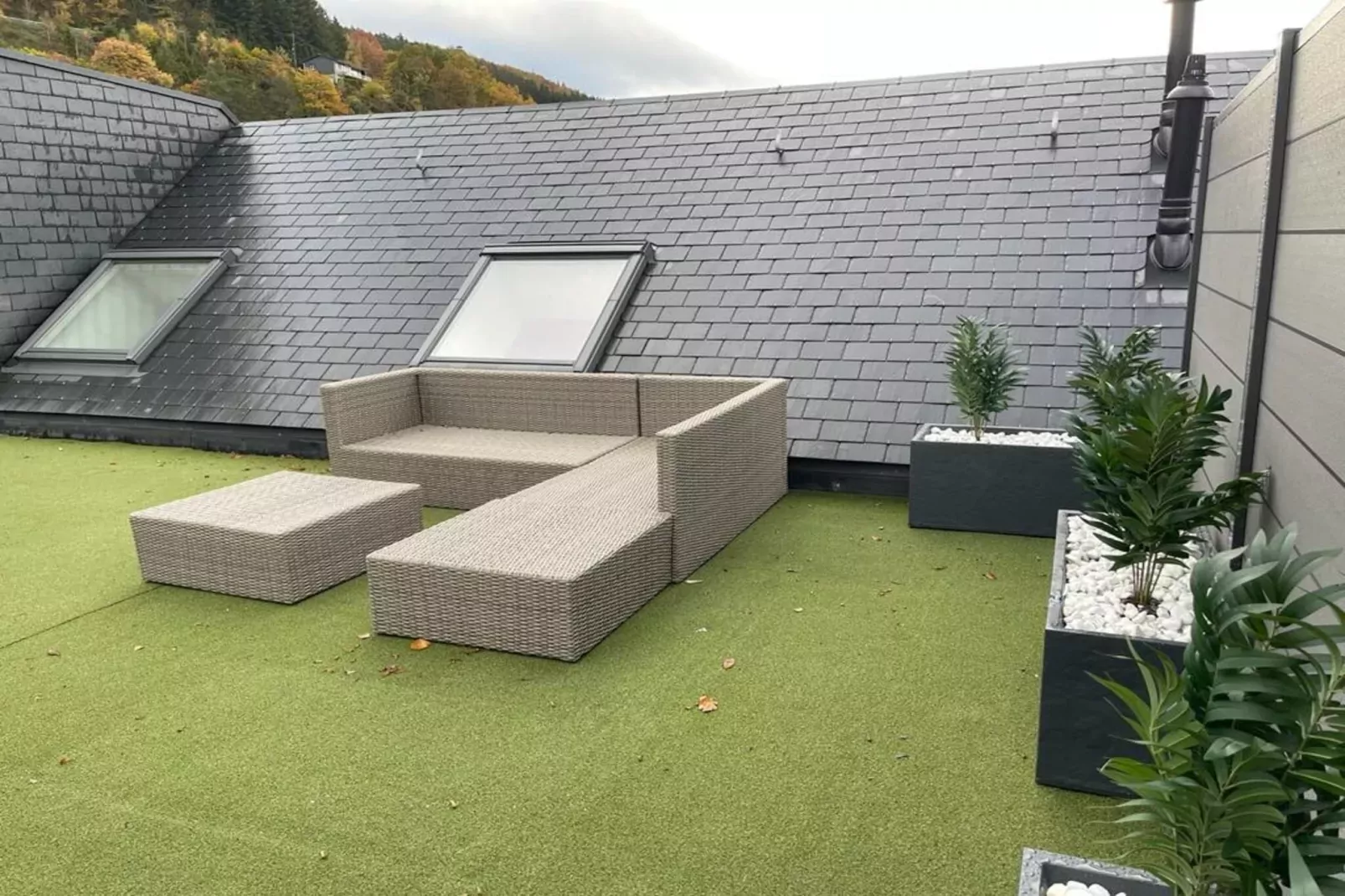 Rooftop Bleu-Tuinen zomer