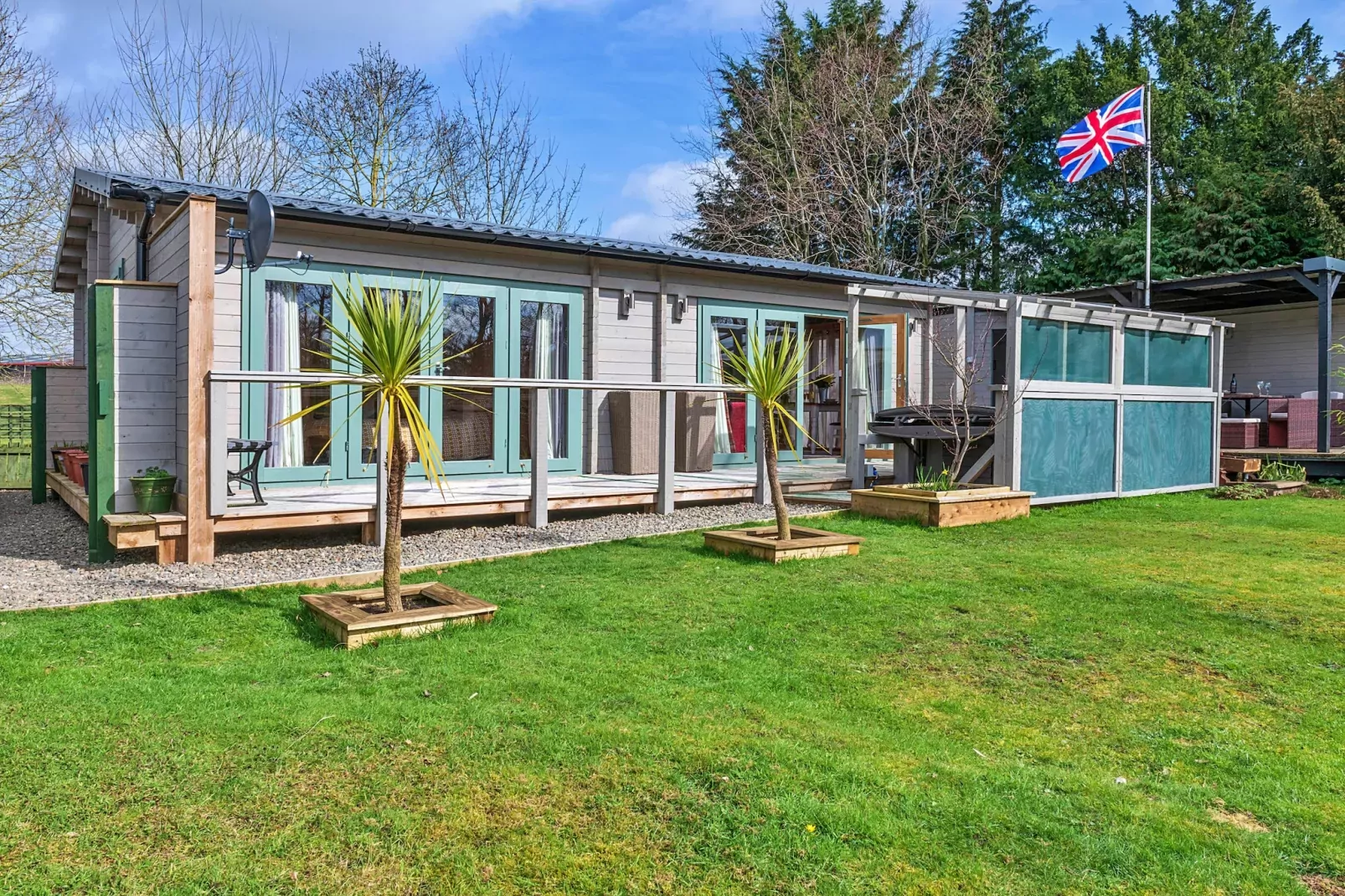 Garden Lodge-Buitenlucht