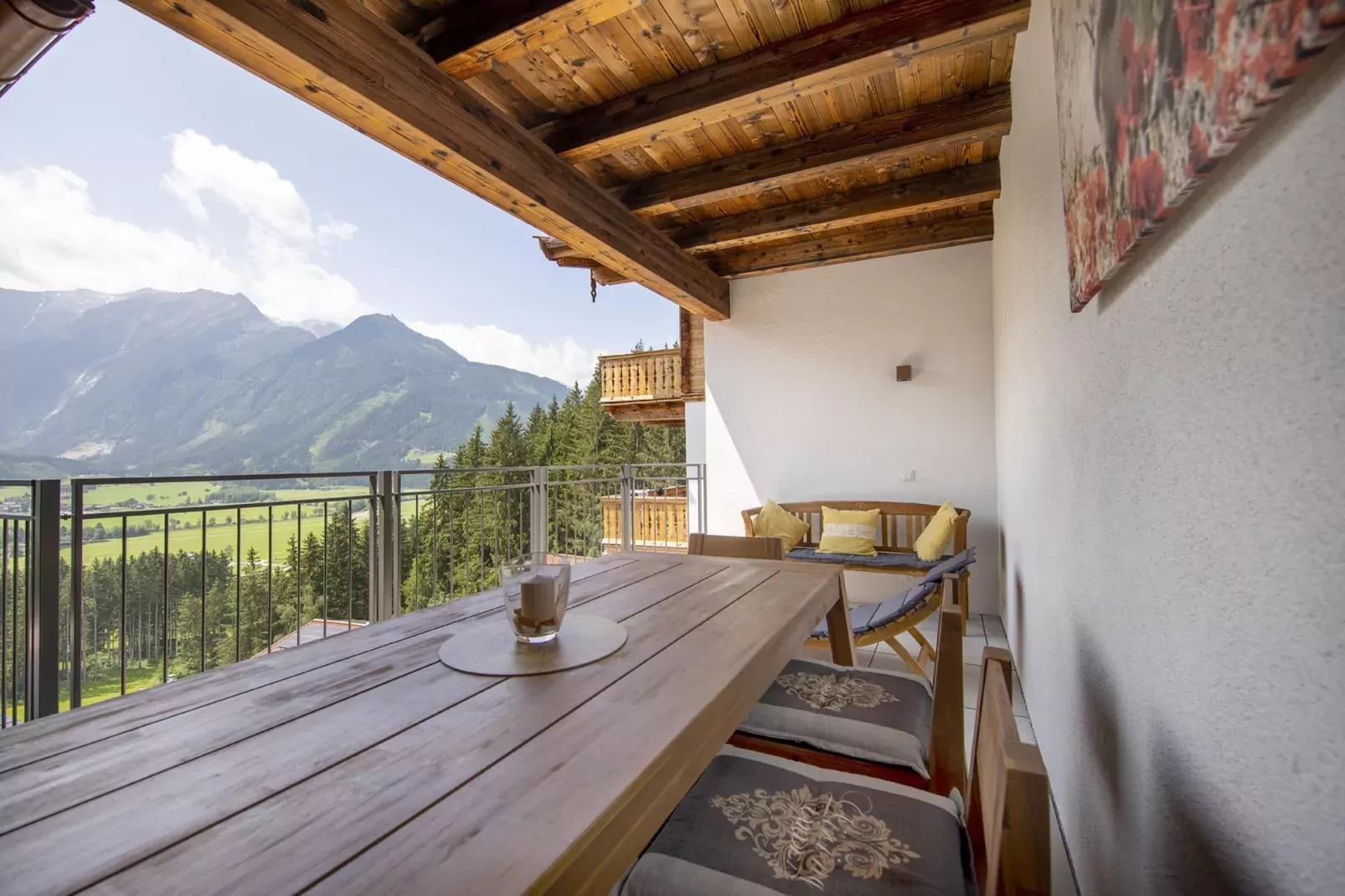 Nationalpark Chalet Zollspitze-Terrasbalkon