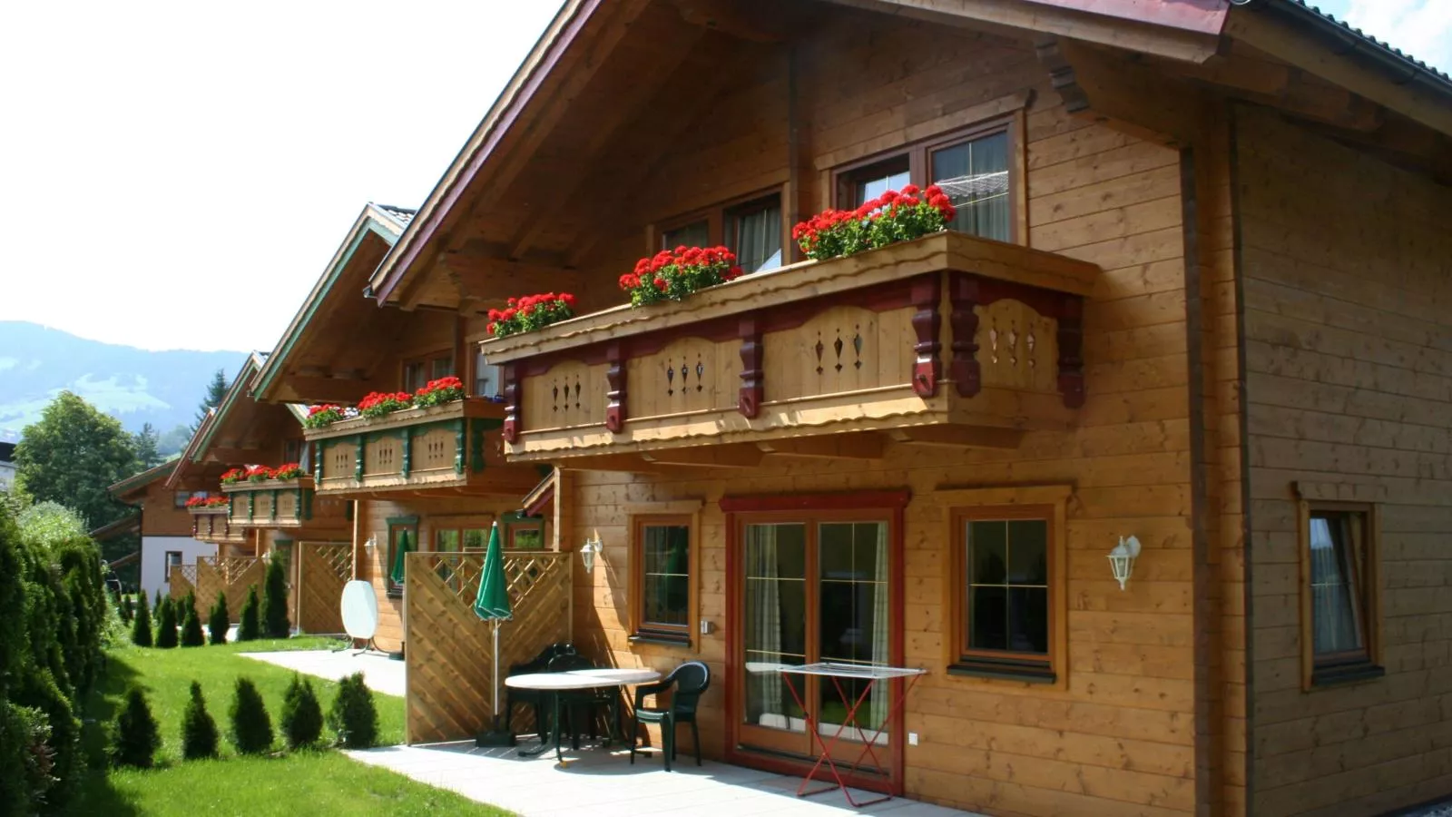 Chalet Wildschönau-Buitenkant zomer